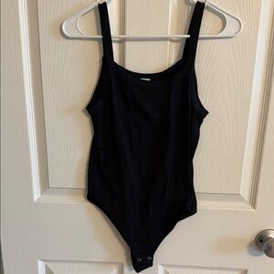 Juniors SO Black One Piece Bodysuit